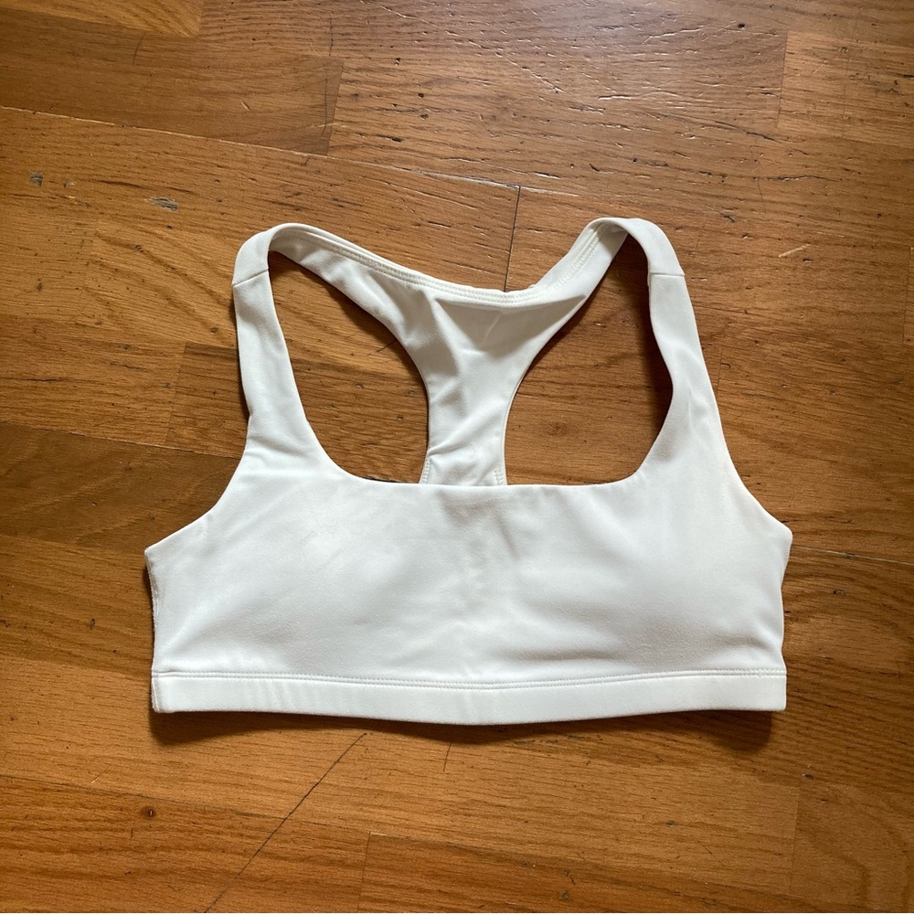 Balance Athletica White Sports Bra